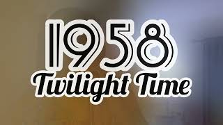 1958 TWILIGHT TIME COVER song released by The Platters zoomkaraoke [upl. by Eicats]