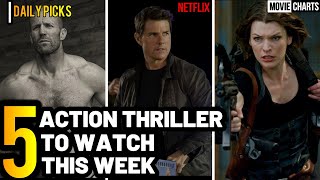 Top 5 Best Explosive Action amp Thriller Movies on Netflix Must Watch in 2024 [upl. by Kuth]