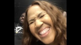 Warryn amp Erica Campbell Having Fun Before Speaking About Black Love [upl. by Zennie]