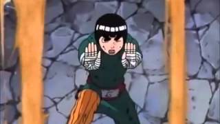 Examenes Chunin Rock lee vs Gaara [upl. by Roobbie760]