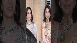 Neetu Kapoor amp Riddhima Kapoor MASTI With Papz After Alia Ranbir Wedding Function shorts [upl. by Ieso]