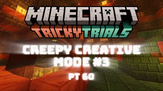 Minecraft Part 60  Scary Cave noises in Creative mode 3 [upl. by North]