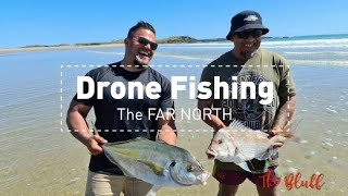 Drone Fishing and Surfcasting The Bluff  90 Mile Beach [upl. by Anait857]