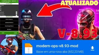 MODERN OPS MOD MENU VIP VERSÃO 893 ATUALIZADO [upl. by Ametaf443]