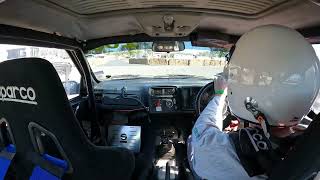 Leyburn Sprints August 2023 Day 1 run 3 Ford Sierra Cosworth 2wd [upl. by Hasin]