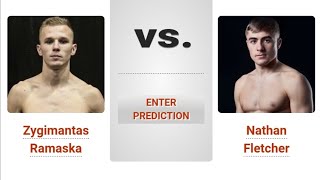 Zygimantas Ramaska VS Nathan Fletcher  UFC Fight Night Preview amp Picks  Pinoy Silent Picks [upl. by Bogoch]