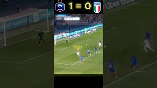 Italy vs France Amazing Nations League Match goals football nationsleague italy france [upl. by Lebazej841]