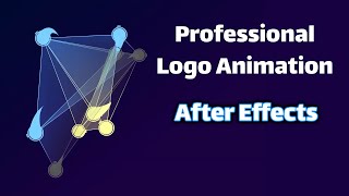 Make Professional Logo Animation in After Effects  Plexus plugin [upl. by Ling736]