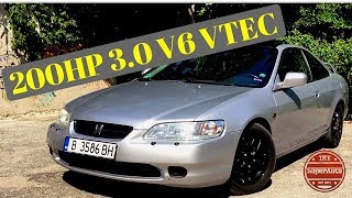 1999 Honda Accord Coupe 30 V6 VTEC 200hp Review [upl. by Smada543]