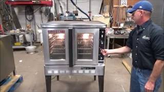 Blodgett Convection Gas Oven Model DFG100 Running [upl. by Romano546]