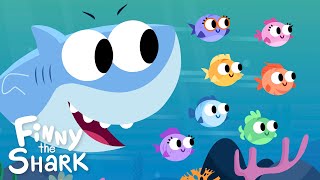 The Fish Go Swimming  Kids Song  Finny The Shark [upl. by Griff856]