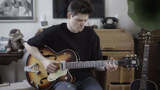 1963 gretsch 6117 Double Anniversary played Louis Crosland fender guitar vox [upl. by Aihsyn497]