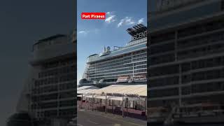 Cruise Liner Piraeus Port [upl. by Lurline]