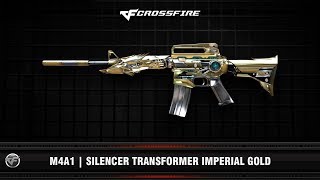 CF  M4A1  Silencer Transformer Imperial Gold [upl. by Arednaxela]