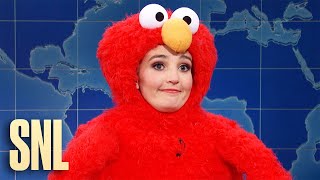 Weekend Update Elmo and Rocco  SNL [upl. by Urita]