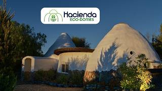 Hacienda Eco Domes Drone Footage [upl. by Brittain]