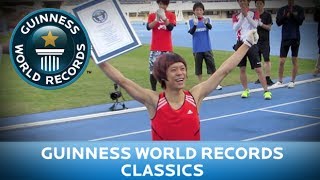 Guinness World Records Day 2013  Fastest 100m on All Fours [upl. by Morven]