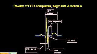 1215 Lead ECG Review of ECG Complex [upl. by Pirnot]