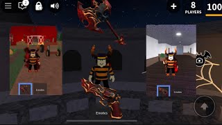 Showcasing the new Vampire’s Axe and Gun in MM2 [upl. by Gusti]