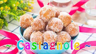 Castagnole – Ricetta Facile Dolci Fritti di Carnevale  55Winston55 [upl. by Timi]