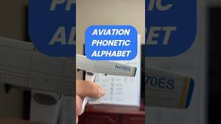 Aviation Phonetic Alphabet aviation aviationdaily [upl. by Jabez]