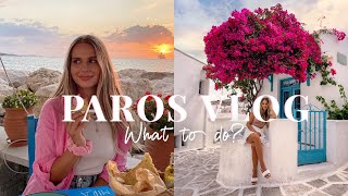 PAROS GREECE TRAVEL VLOG  What to do [upl. by Mairb923]