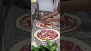 Pizza con salame dolce e piccante [upl. by Masha]