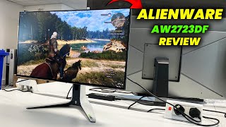 Alienware AW2723DF review 2024 240Hz Gaming Bliss with HDR Gaming Monitor [upl. by Naillil983]