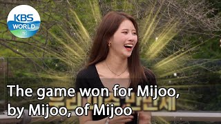 The game won for Mijoo by Mijoo of Mijoo 2 Days amp 1 Night Season 4  KBS WORLD TV 210711 [upl. by Amaris985]