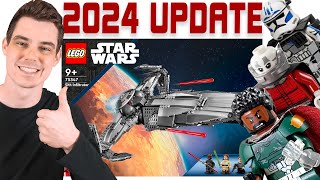 LEGO Star Wars 25th Anniversary Update PreOrders Saw Guerra amp Sith Infiltrator [upl. by Yraunaj]