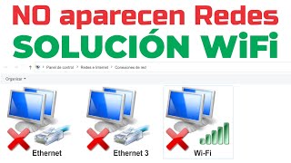 NO Aparecen las Redes WiFi en mi PC  NO tengo Acceso a Redes Inalambricas  Instalar Drivers WiFi [upl. by Nirag]