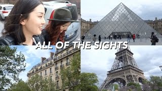 Paris Main Sights in One Day  Paris Vlog [upl. by Donohue]