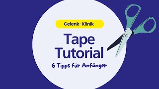 KinesioTape 6 Tipps für Anfänger [upl. by Butler]