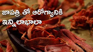 జాపత్రి తో ఇన్నిలాభాలా  Japatri Benifits in telugu  Telugu lifestyle kitchen [upl. by Aicac]