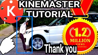 HOW TO GET HIT BY CAR TUTORIAL KINEMASTER [upl. by Aihtnamas]