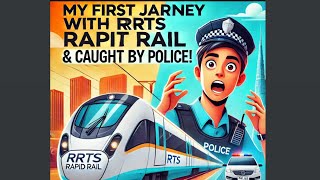 First RRTS Rapid Rail Journey Gone Wrong🚨 Caught by Police😰 rrts yt police travel youtube yt [upl. by Elliott]