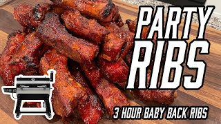 Baby Back Ribs in 3 Hours Party Ribs Recipe [upl. by Cuttler]