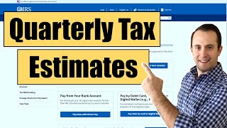 How to Pay Quarterly Taxes Online 2024 [upl. by Hayidah]