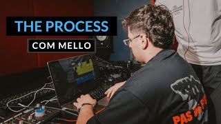 Como São Criadas as Produções do Tz da Coronel e MC Cabelinho com Mello  THE PROCESS 1 [upl. by Lesirg]