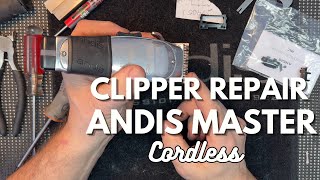 Andis Master Cordless Maintenance [upl. by Danica454]