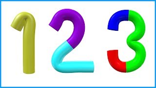 Number Song  123 Numbers  Number Names  1 To 10  Counting for Kids  Learn to Count Video [upl. by Sigvard]