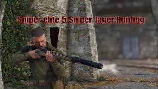 Sniper elite 5 Sniper Jager Hunting [upl. by Crudden]