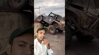 Firangi bhaiya driver automobile 💲 wranglerjl 🤑 offroading 💲 jeepwrangler 🥰 mud 🤔 jeepwrangler [upl. by Hnahc]