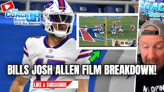 BILLS JOSH ALLEN FILM BREAKDOWN  THE COACH JB SHOW WITH BIG SMITTY [upl. by Maxa83]