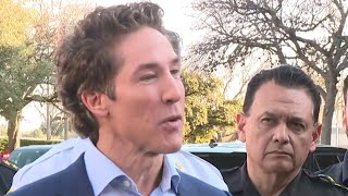 Joel Osteen speaks after shooting at his Lakewood megachurch [upl. by Armbruster]