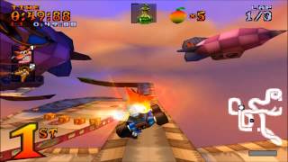 Crash Team Racing  All Boss Races [upl. by Amej]