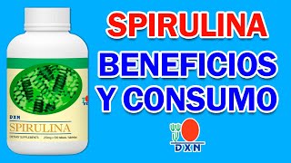 ESPIRULINA DXN Para Que Sirve Beneficios Como Tomarla😲 [upl. by Ayokal]