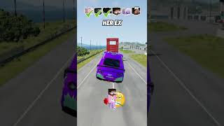 Help Me Get My Crush Attention In A Car Jump Challenge 😭 shorts beamngdrive [upl. by Lyndy849]