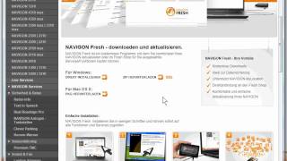 NAVIGON Tutorial NAVIGON Fresh herunterladen [upl. by Ivory575]
