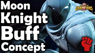 Mcoc Moon Knight Buff Concept [upl. by Nawaj596]